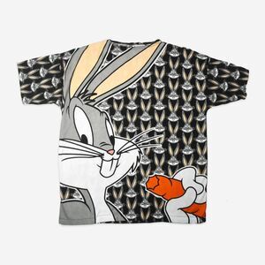 Vintage Bugs Bunny  Looney Tunes All Over Print T-Shirt - Large